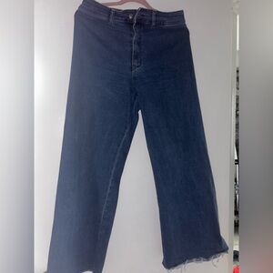 Guess wide leg blue Denim Jeans